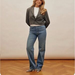 Djerf Avenue Straight Leg Jeans